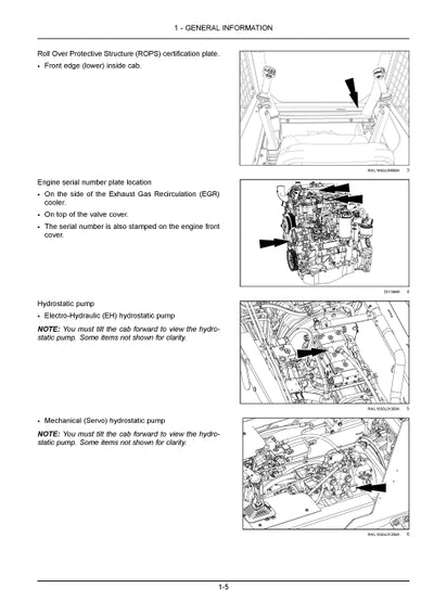 Case SR270B, SV340B B Series Skid Steer Loader Tier 4B (final) Operator Manual 92065524