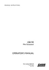 Case CX17C Mini Excavator Operator Manual 92073197