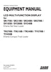 Case SR175B SR210B SR240B SR270B SV185B SV280B SV340B B Series Skid Steer Loader Operator Manual 92156751