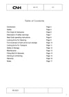 Case 12EV, CL36EV, W40X for Bale Grab BG500 Wheel Loader Operator Manual 92238998