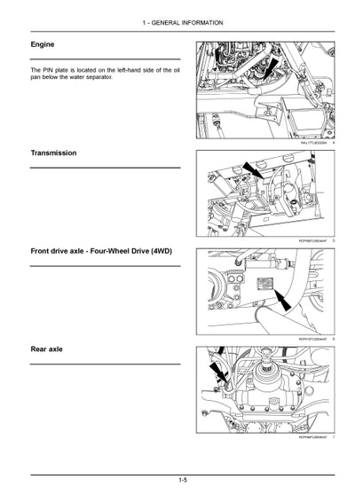 Case 580N 580SN 580SN WT 590SN Tractor Loader Backhoe Operator Manual 92298498