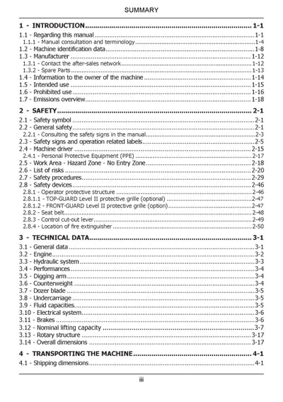 Case CX25D Mini Excavator Operator Manual 92665420