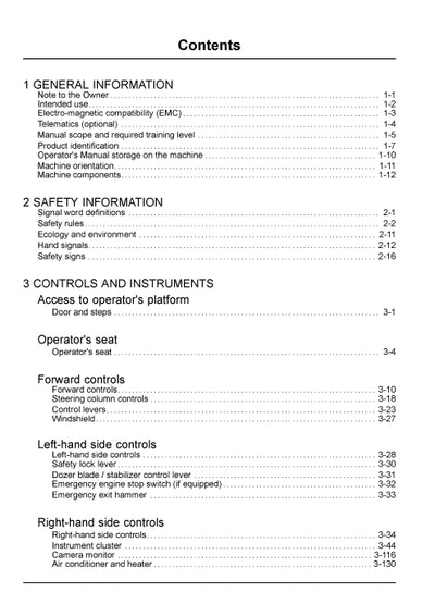 Case WX155E SR, WX175E SR Wheeled Excavator Operator Manual 92679067