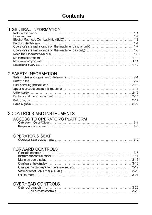Case 586H, 588H Rough Terrain Forklift Operator Manual 92695469