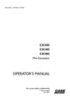 Case CX30D, CX34D, CX38D Mini Excavator Operator Manual 92696112
