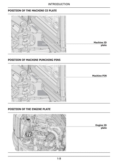 Case CX30D, CX34D, CX38D Mini Excavator Operator Manual 92696112