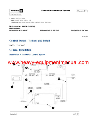 DOWNLOAD CATERPILLAR 950F II WHEEL LOADER FULL COMPLETE SERVICE REPAIR MANUAL 5SK