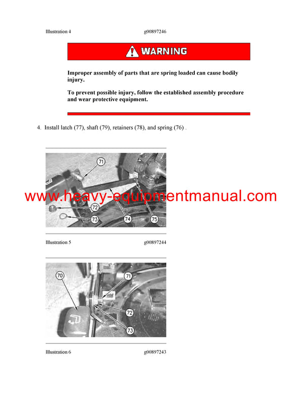 Download Caterpillar 950F II WHEEL LOADER Full Complete Service Repair Manual 8TK
