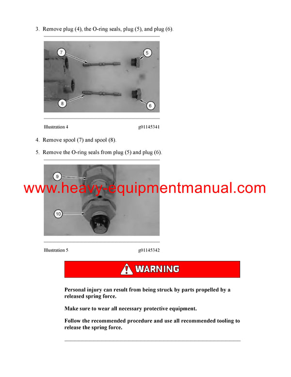 Download Caterpillar 950K WHEEL LOADER Service Repair Manual FER