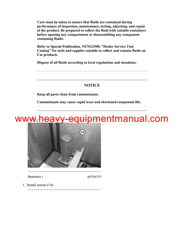 DOWNLOAD CATERPILLAR 950M WHEEL LOADER SERVICE REPAIR MANUAL FTR