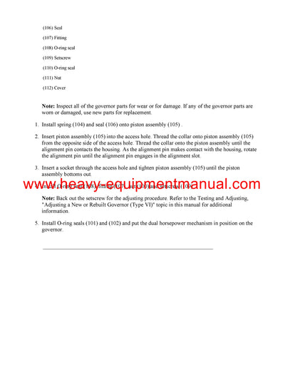 DOWNLOAD CATERPILLAR 960F WHEEL LOADER SERVICE REPAIR MANUAL 6XL