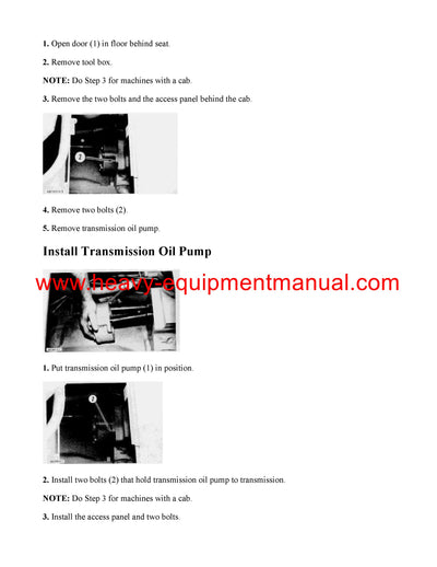 Download Caterpillar 966C WHEEL LOADER Service Repair Manual 30K