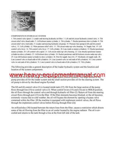 Download Caterpillar 966C WHEEL LOADER Service Repair Manual 42J06498-UP