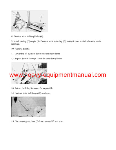 DOWNLOAD CATERPILLAR 966F WHEEL LOADER SERVICE REPAIR MANUAL 7HL