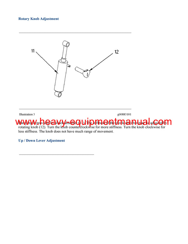 Download Caterpillar 966G WHEEL LOADER Service Repair Manual 3PW