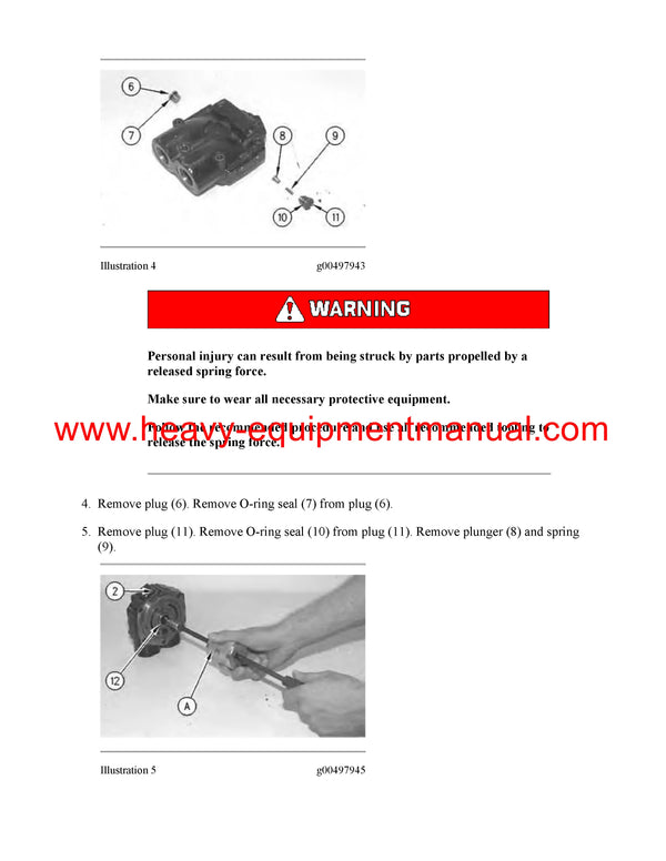 Download Caterpillar 966G WHEEL LOADER Service Repair Manual 3ZS