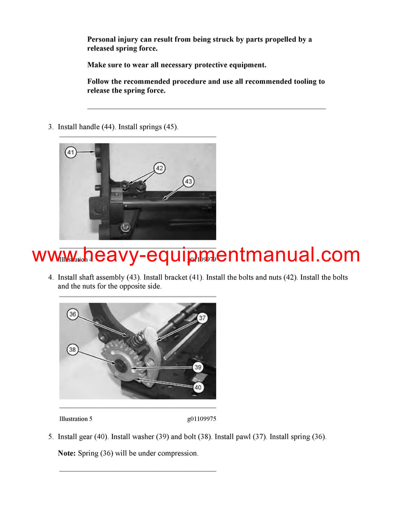 PDF Caterpillar 980F WHEEL LOADER Service Repair Manual 5XJ