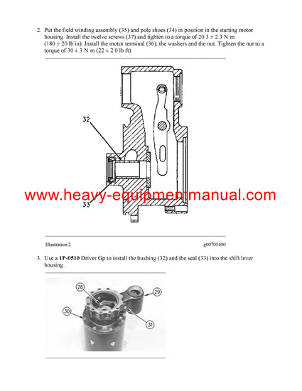 PDF Caterpillar 980G WHEEL LOADER Full Complete Service Repair Manual 9CM