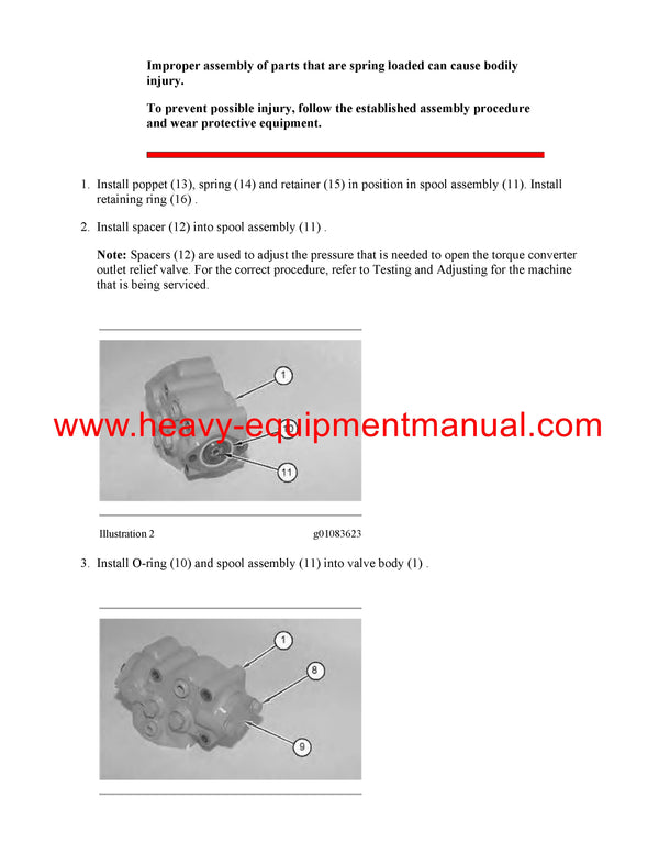 DOWNLOAD CATERPILLAR 980H WHEEL LOADER SERVICE REPAIR MANUAL MHG
