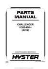 Hyster Forklift Truck Full Complete Parts Catalog Manual PDF