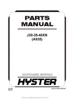 Hyster Forklift Truck Full Complete Parts Catalog Manual PDF