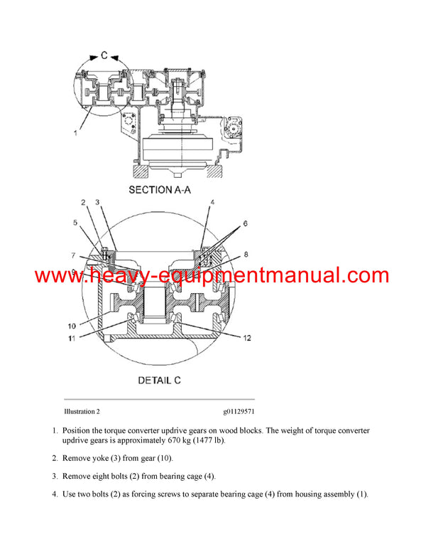 DOWNLOAD CATERPILLAR AD60 UNDERGROUND ART TRUCK SERVICE REPAIR MANUAL KNW