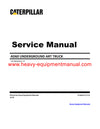 DOWNLOAD CATERPILLAR AD60 UNDERGROUND ART TRUCK SERVICE REPAIR MANUAL NNW
