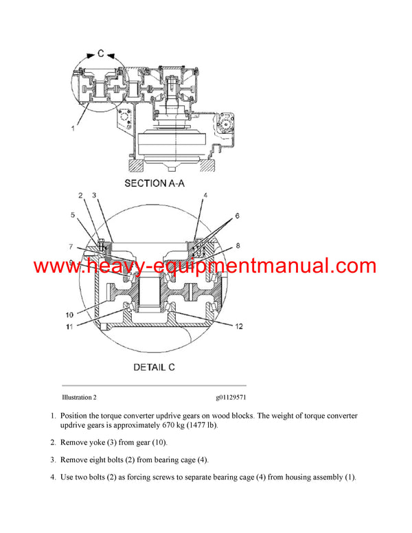 DOWNLOAD CATERPILLAR AD60 UNDERGROUND ART TRUCK SERVICE REPAIR MANUAL NNW