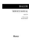 AGCO 1734, 5134 Round Baler Service Manual - PDF Download