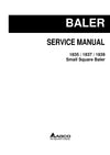 AGCO 1835, 1837, 1839 Small Square Baler Service Manual - PDF Download