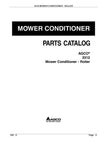 AGCO 3312 Mower Conditioner - Roller Parts Manual - PDF Download