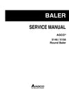 AGCO 5156 Round Baler Service Manual - PDF Download
