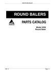 AGCO 5556 Round Baler Parts Manual - PDF Download