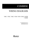 AGCO 9550 Combine Wiring Diagram Manual - PDF Download
