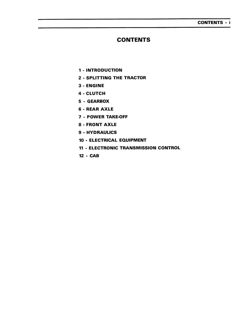 AGCO Allis 9745 Tractor Service Manual - PDF Download