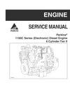 AGCO Perkins 1100C Series Diesel Engine 6 Cylinder Tier II Service Manual