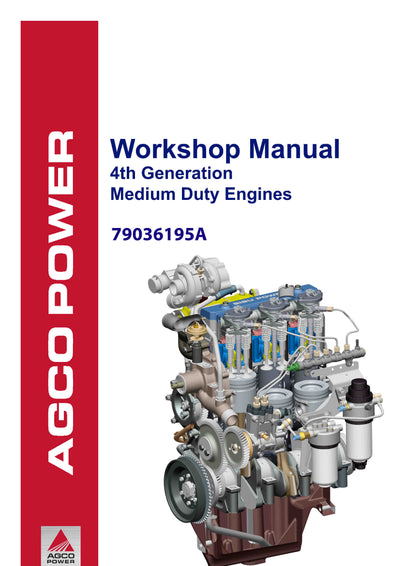 AGCO Power 4th Generation Medium Duty Engines Workshop Manual - PDF Download