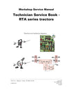 AGCO RT120A Tier 3 Tractor Technician Service Book - PDF Download