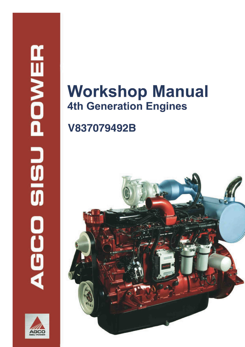 AGCO Sisu Power 4th Generation Engines Service Manual - PDF Download