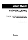 AGCO WR9725 / WR 9735 / WR9740 / WR9760 / WR9770 Windrower Wiring Diagram Manual S/N CHS1X101 AND UP (EN)
