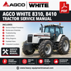 AGCO White 8310, 8410 Tractor Service Manual PDF