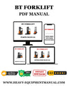 BT Veflex VR, VR SF, VRE150, VRE125SF Very Narrow Aisle Truck Master Service Manual - PDF Download