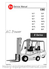 BT CBE Series 12T, 12F, 15T, 15F, 16T, 16F, 16TL, 16FL, 18T, 18F, 18TL, 18FL, 20T Forklift Service Manual PDF