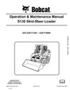 Bobcat S130 Skid Steer Loader Operation Maintenance Manual