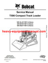 Bobcat T590 Compact Track Loader Service Repair Manual ALJU11001 & Above