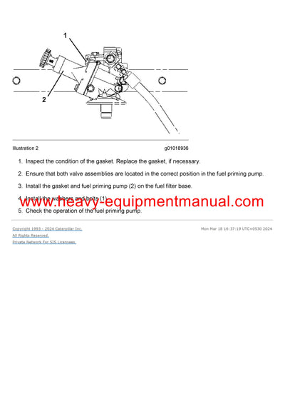 Download Caterpillar C-12 TRUCK ENGINE Service Repair Manual 9NS