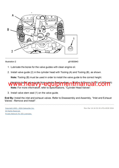 Download Caterpillar C-15 TRUCK ENGINE Service Repair Manual EGH