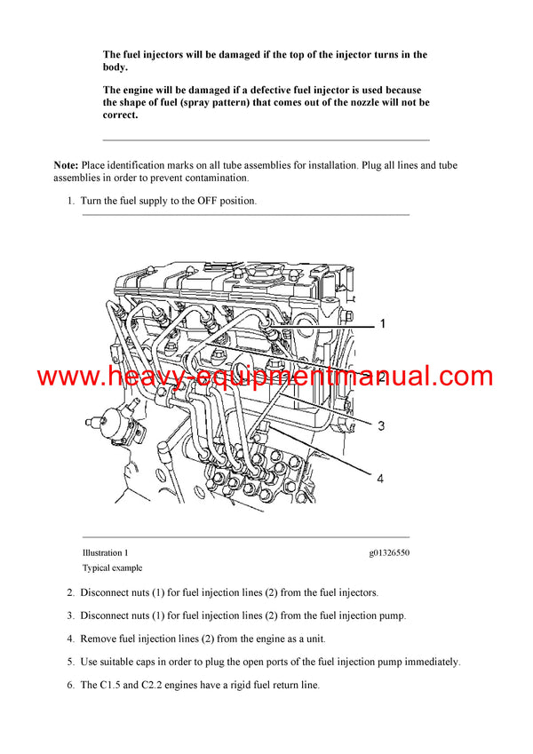 Download Caterpillar C0.5 INDUSTRIAL ENGINE Service Repair Manual C6H