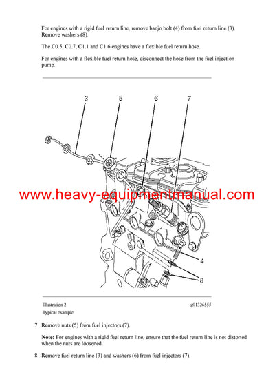 Download Caterpillar C0.5 INDUSTRIAL ENGINE Service Repair Manual C6H