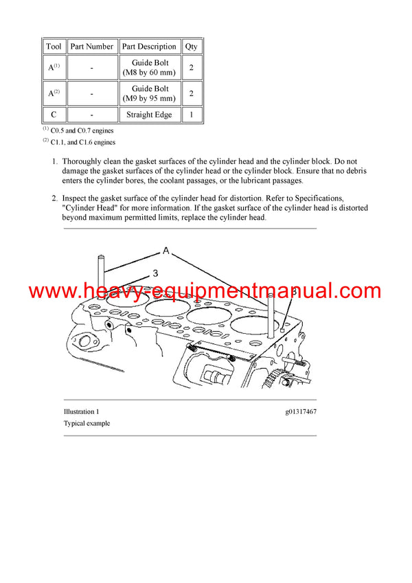 DOWNLOAD CATERPILLAR C0.7 INDUSTRIAL ENGINE SERVICE REPAIR MANUAL C7H